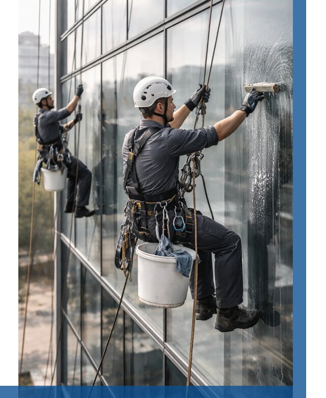 Мойка сплошного остекления в Луге, заказать от 309 р.| ВЫСОТНИК-Лга