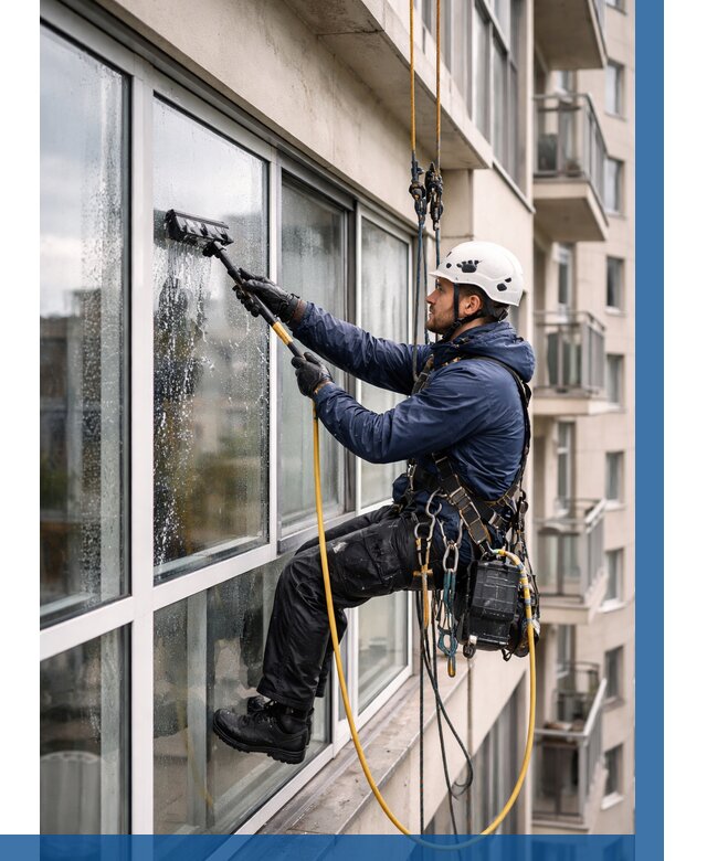 Мойка балконного остекления в Луге от 3609 р. | ВЫСОТНИК-Лга