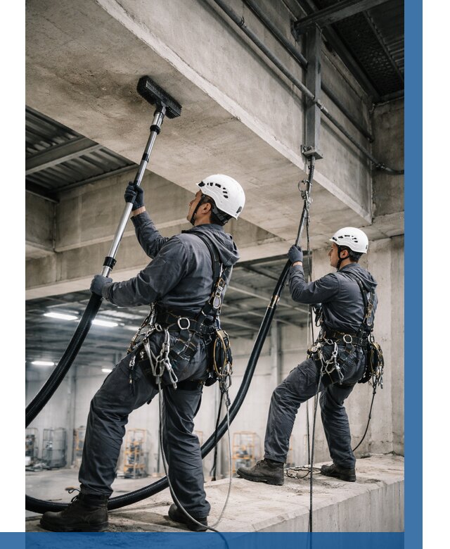 Обеспыливание потолочных конструкций в Луге от 258 р. |ВЫСОТНИК-Лга