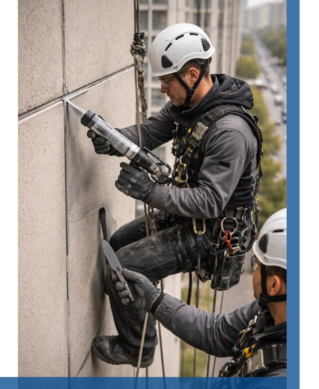 Первичная герметизация швов в Луге от 619 р. | ВЫСОТНИК-Лга