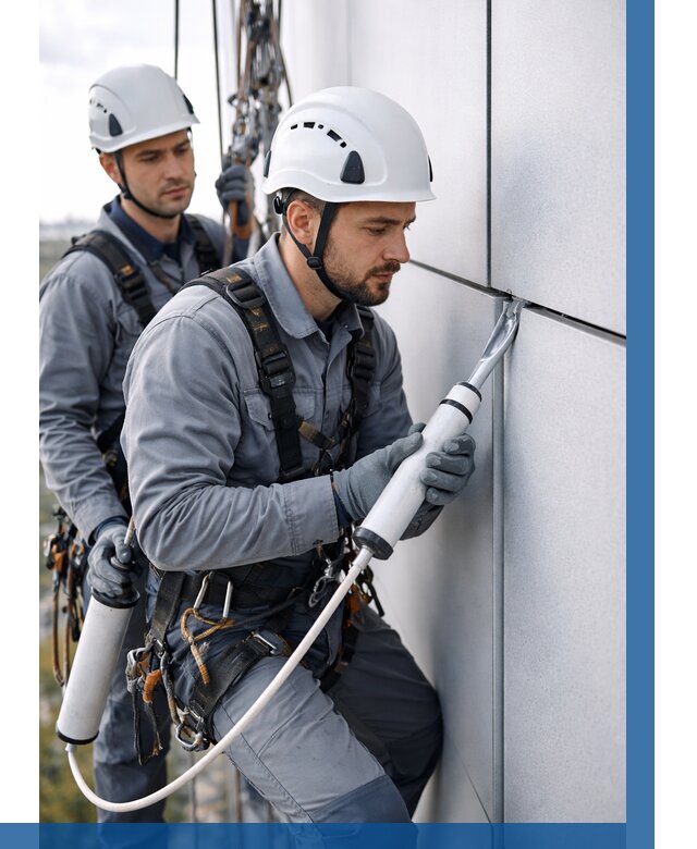 Герметизация швов вилатермом в Луге от 619 р. | ВЫСОТНИК-Лга