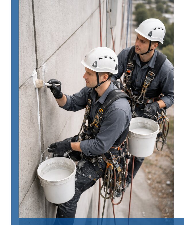 Противогрибковая обработка швов в Луге для фасадов и кровель