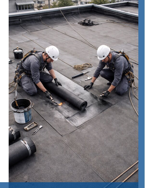 Ремонт мягкой кровли под ключ в Луге от 722 р. | ВЫСОТНИК-Лга