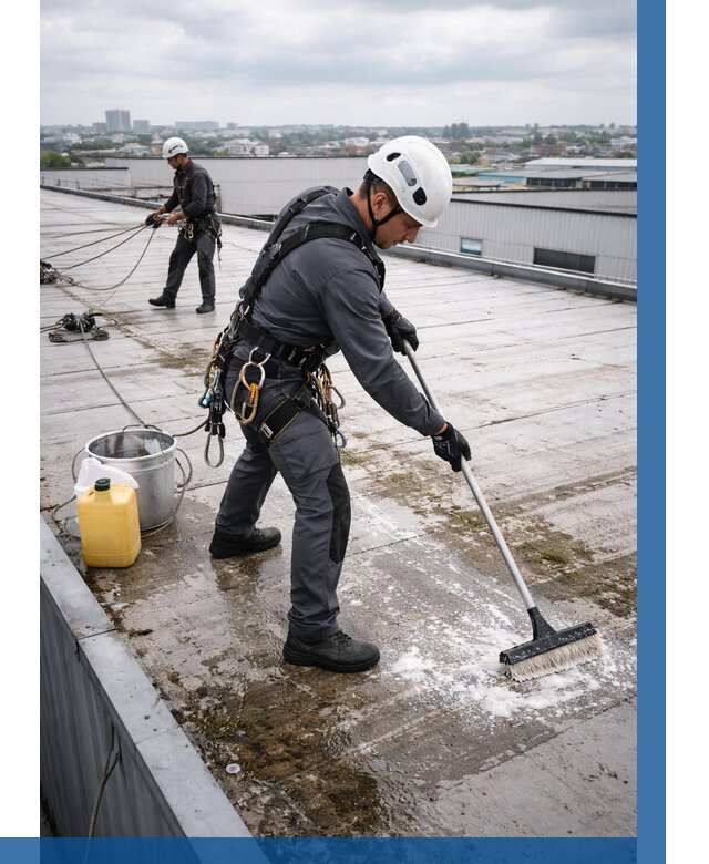 Очистка крыши по графику в Луге от 7733 р. | ВЫСОТНИК-Лга