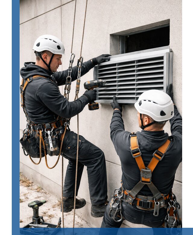 Монтаж вентиляционных решеток в Луге профессиональный сервис