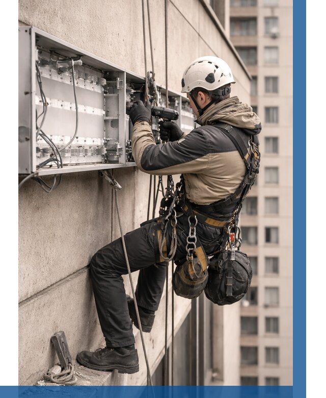 Ремонт вывески на высоте в Луге от 4640 р. | ВЫСОТНИК-Лга