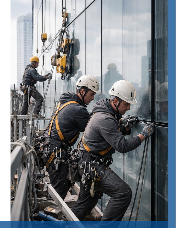 Структурное остекление фасадов в Луге от 9795 р. | ВЫСОТНИК-Лга