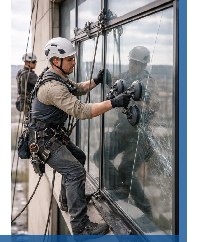 Замена стекла в витраже в Луге под ключ от 8764 р. | ВЫСОТНИК-Лга