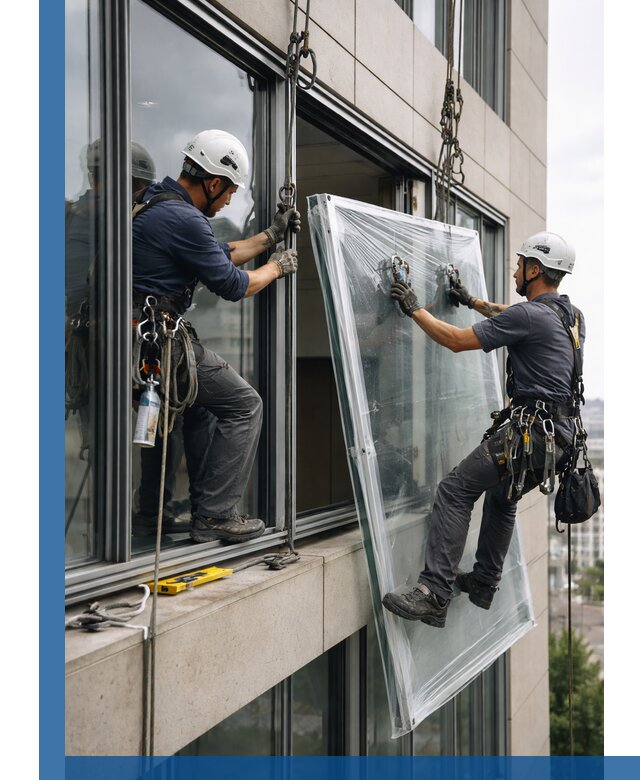 Профессиональная замена стекла в витраже в Луге с гарантией