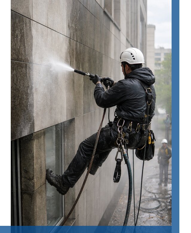 Гидроструйная очистка поверхностей в Луге от 876 р. | ВЫСОТНИК-Лга