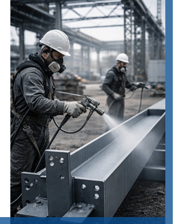 Антикорроз. обработка металлоконстр. в Луге от 464 р. | ВЫСОТНИК-Лга