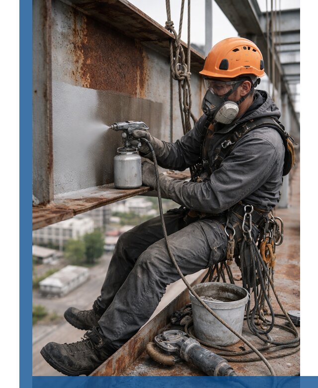 Антикоррозионная обработка металлоконструкций в Луге под ключ