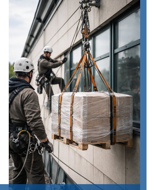 Подъем груза на высоту в Луге от 3093 р. | ВЫСОТНИК-Лга