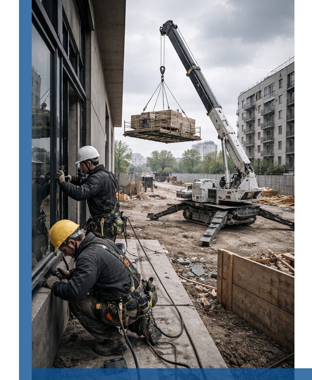 Аренда крана Пионер в Луге для строительных работ