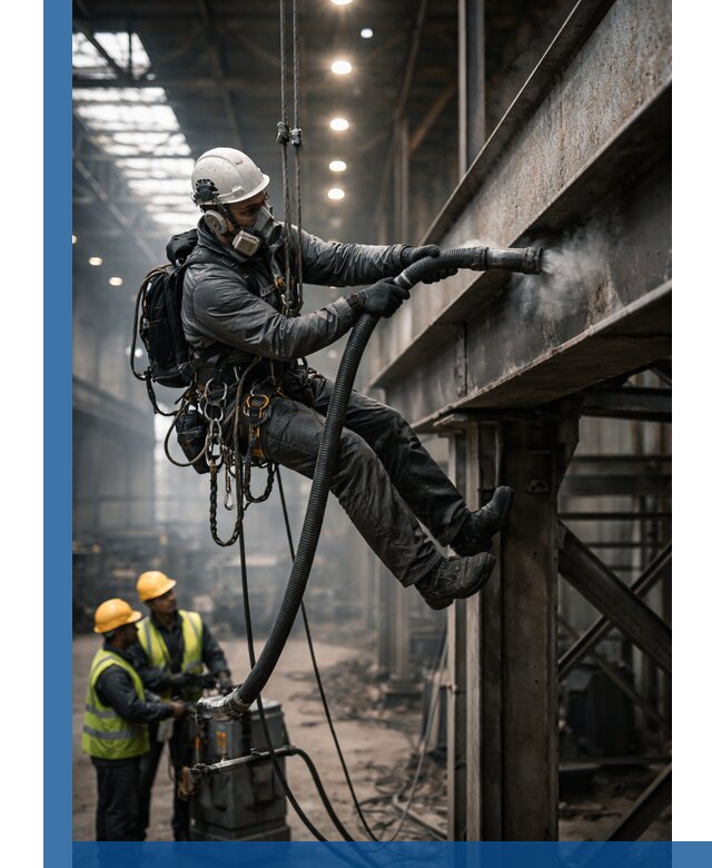 Обеспыливание конструкций в цехах промышленного производства в Луге