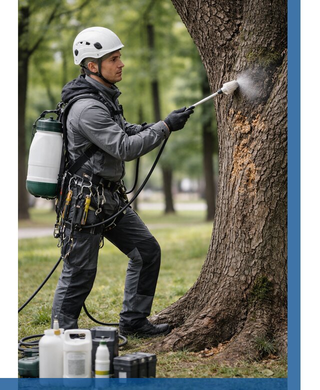 Обработка деревьев от вредителей в Луге от 4640 р. | ВЫСОТНИК-Лга