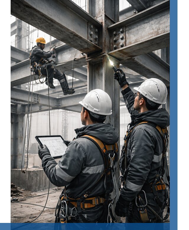 Обследование металлоконструкций в Луге от 5671 р. | ВЫСОТНИК-Лга