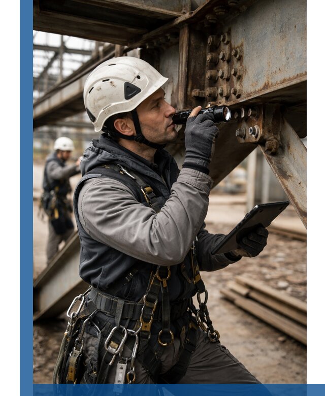 Обследование металлоконструкций и диагностика прочности в Луге