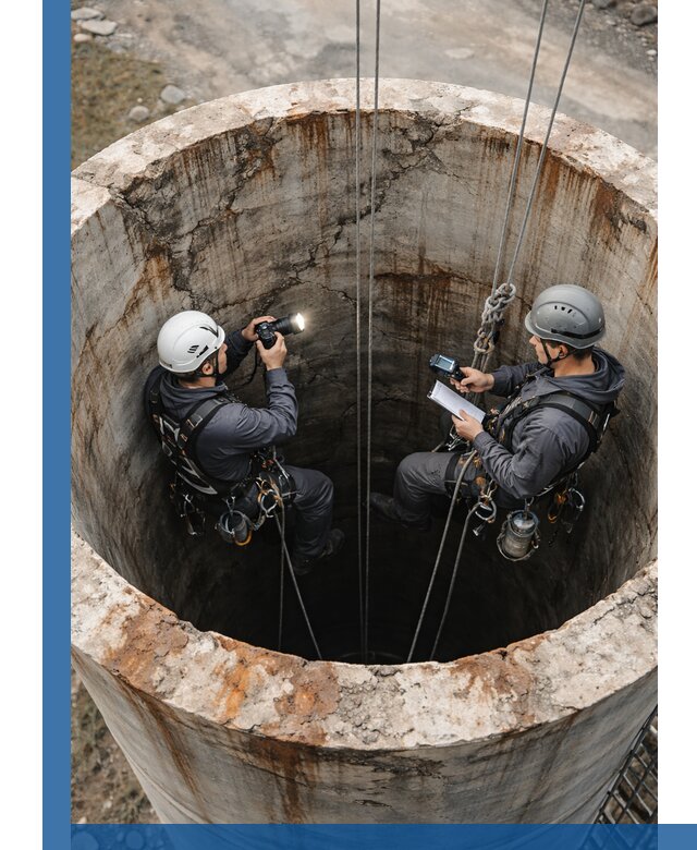 Обследование дымовой трубы: диагностика и оценка состояния в Луге